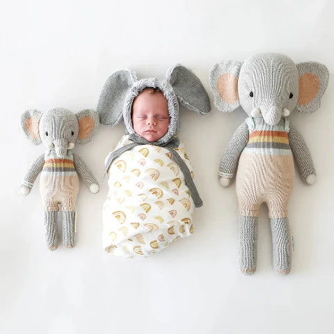 Cuddle + Kind Evan the Elephant, 13 Inch