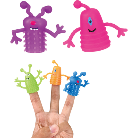Monster Finger Puppets - Treasure Island Toys