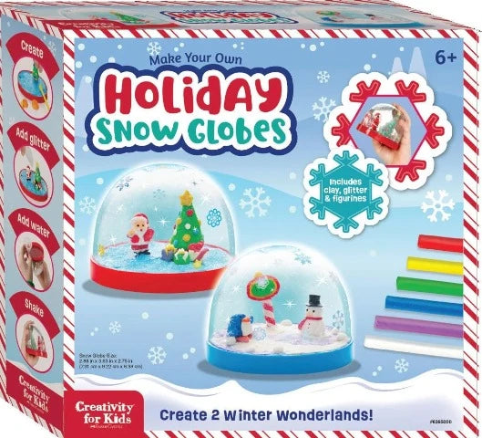 Creativity for Kids Holiday Snow Globes