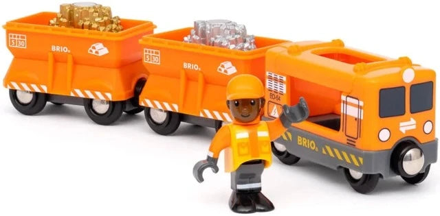 Brio Trains - Gold Cargo Train