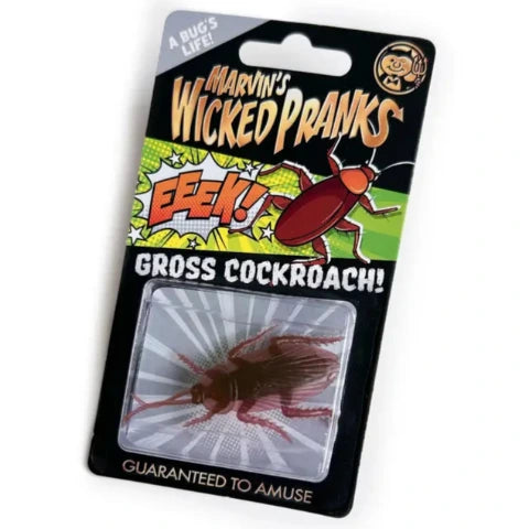 Marvin's Magic Wicked Pranks Gross Cockroach - Treasure Island Toys