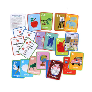 Eeboo Flashcards - Alphabet & Phonics - Treasure Island Toys