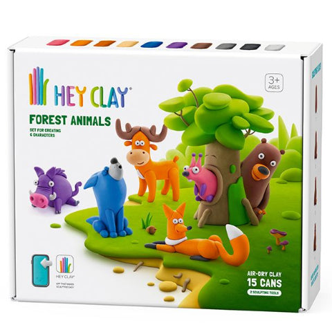 Hey Clay Forest Animals - Treasure Island Toys