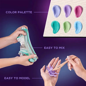 OKTO Sensory Art Wood & Craft Succulents, Tenderness - Treasure Island Toys