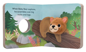 Finger Puppet Book - Baby Bear - Treasure Island Toys