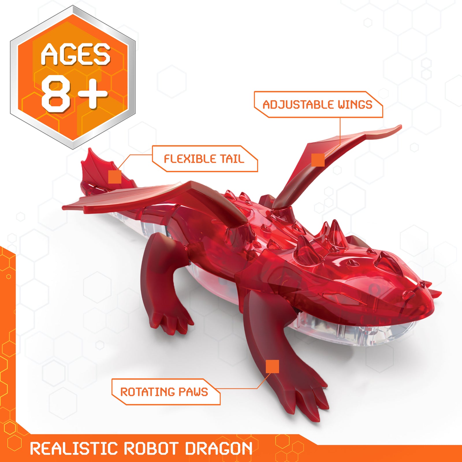 HEX BOTS Dragon - Treasure Island Toys