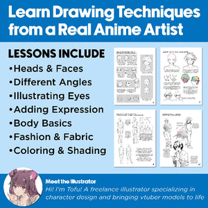Faber-Castell Anime Drawing Kit Shonen Edition