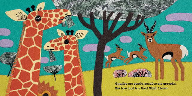 Barefoot Books Baby-Proof: How Loud is a Lion? - Treasure Island Toys