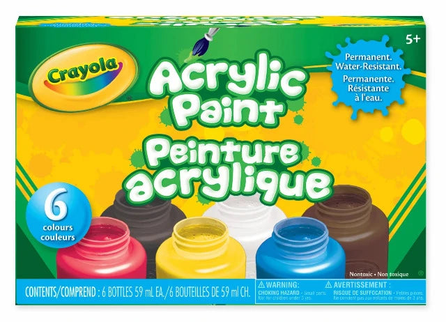 Crayola Paint Acrylic - Treasure Island Toys