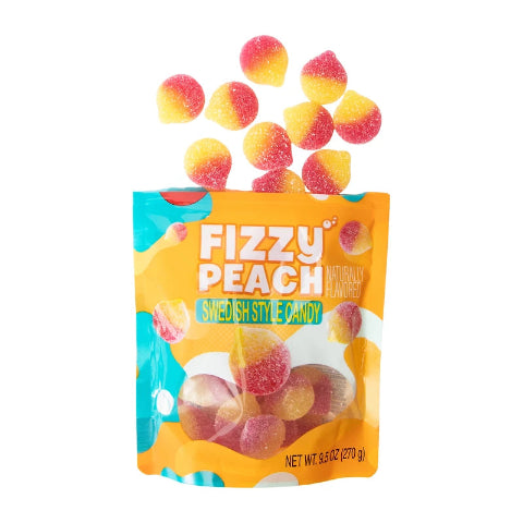 Amos Swedish Fizzy Peach - Treasure Island Toys