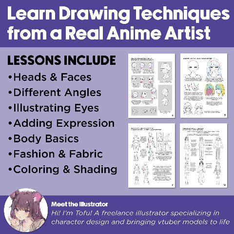 Faber-Castell Anime Drawing Kit Shojo Edition