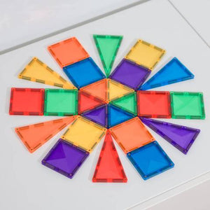 Connetix Tiles Rainbow Mini Pack, 24 Pieces