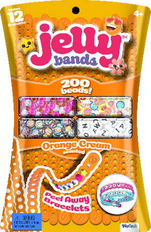 Jelly Bands Orange Cream - Treasure Island Toys
