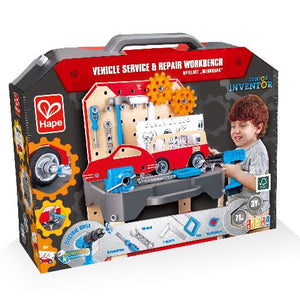 Hape Pretend Vehicle Service & Repair Workbench