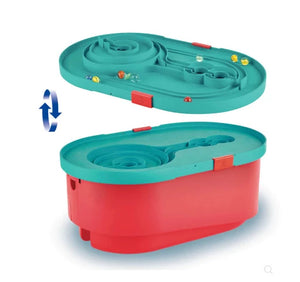 Hape Quadrilla Stack Track Bucket Set - Treasure Island Toys