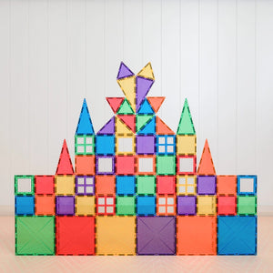 Connetix Tiles Rainbow Starter Pack, 60 Pieces