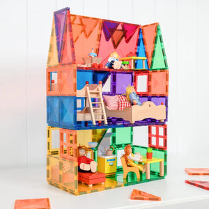 Connetix Tiles Rainbow Starter Pack, 60 Pieces
