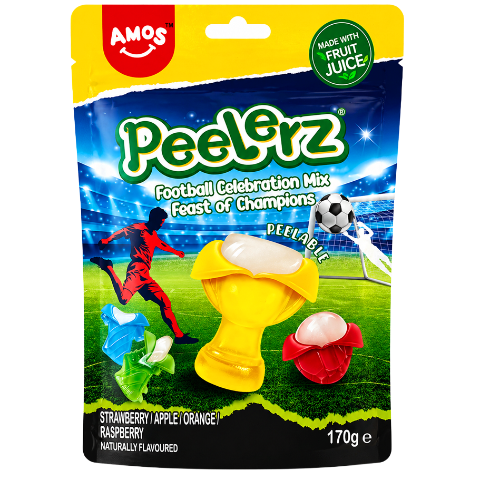 Amos Peelerz Gummy Football Celebration