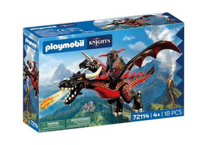 Playmobil Knights Black Dragon