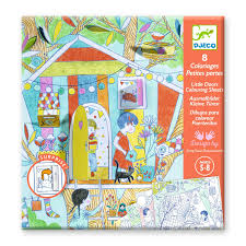 Djeco Art - Colouring Surprise Nina's Play Tents - Treasure Island Toys