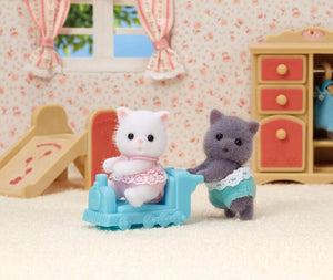 Calico Critters Twins - Persian Cats