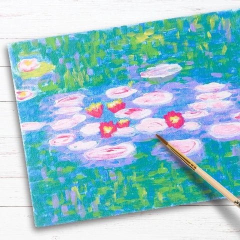 Faber-Castell Red Box Paint by Number Museum Series Water Lilies