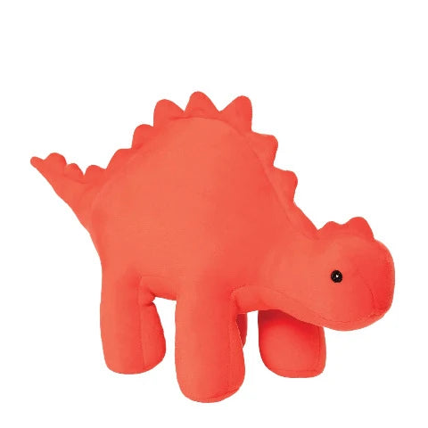 Manhattan Toys Velveteen Dino Gummy Stegosaurus - Treasure Island Toys