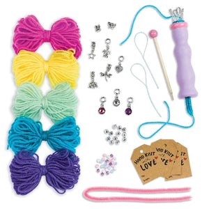 Creativity for Kids Quick Knit Charm Bracelets - Treasure Island Toys