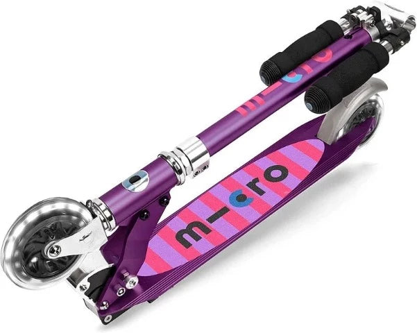 Micro Kickboard Sprite Scooter - Purple Stripe - Treasure Island Toys