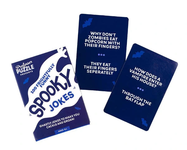 Professor Puzzle Presents 100 Frightfully Funny Spooky Jokes - Treasure Island Toys