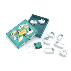 Djeco Art Kit - Stamp Set Lam - Treasure Island Toys