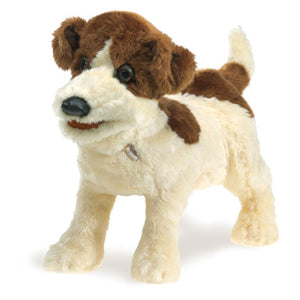 Folkmanis Puppet - Jack Russell Terrier - Treasure Island Toys
