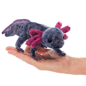 Folkmanis Puppet - Axolotl, Black