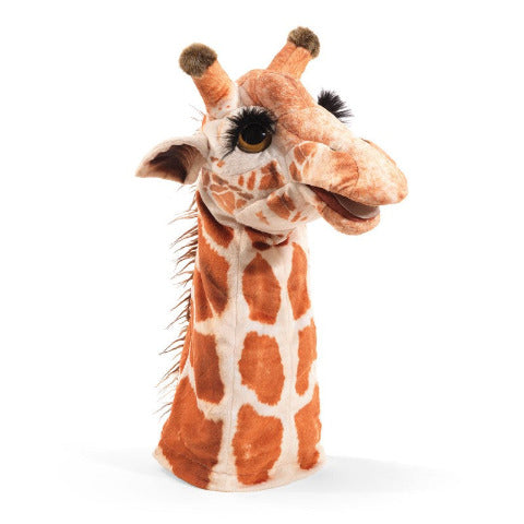 Folkmanis Stage Puppet - Giraffe - Treasure Island Toys