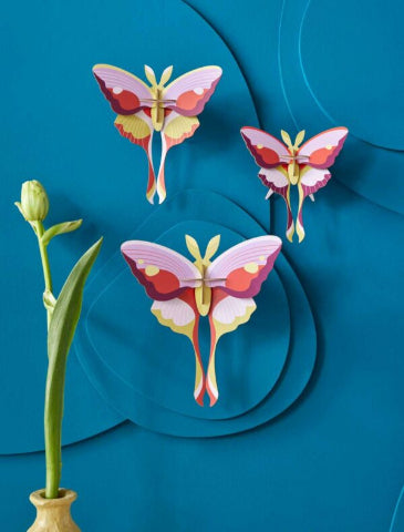 Studio Roof Lilac Comet Butterflies - Set of 3