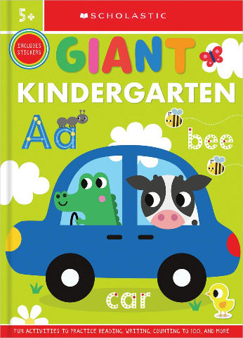 Scholastic Early Learners: Giant Workbook Kindergarten - Treasure Island Toys