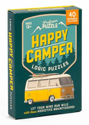 Professor Puzzle Logic Puzzles Happy Camper - Treasure Island Toys