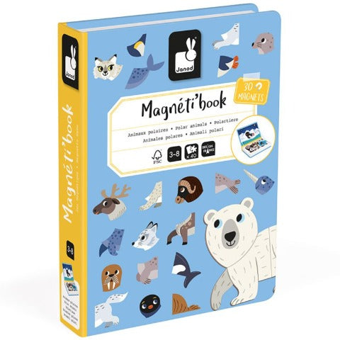 Janod Magneti'book - Polar Animals - Treasure Island Toys