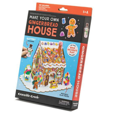 Crocodile Creek Art Make Your Own Gingerbread House - Treasure Island Toys