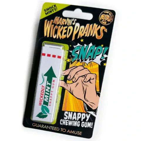 Marvin's Magic Wicked Pranks Snappy Chewing Gum - Treasure Island Toys