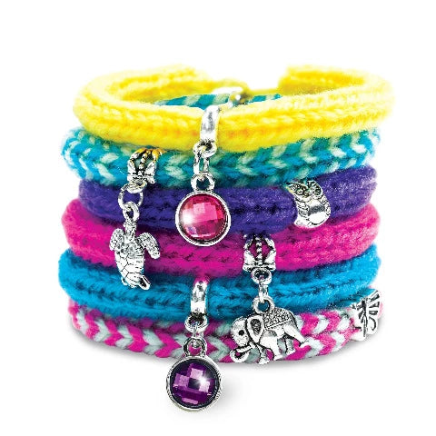 Creativity for Kids Quick Knit Charm Bracelets - Treasure Island Toys