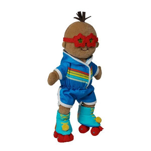 Wee Baby Stella Doll, Rainbow Roller - Treasure Island Toys