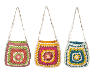 Crochet Granny Square Purse - Treasure Island Toys