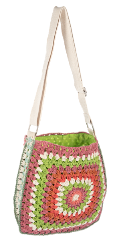 Crochet Granny Square Purse - Treasure Island Toys