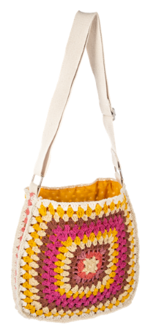 Crochet Granny Square Purse - Treasure Island Toys