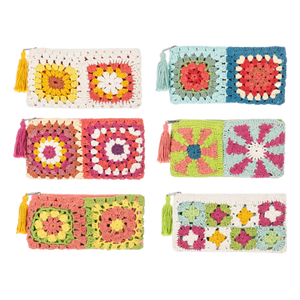 Crochet Granny Square Pouch - Treasure Island Toys