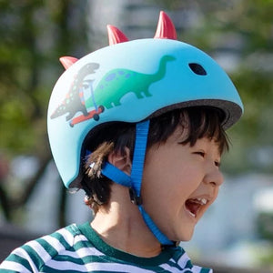 Micro Kickboard Helmet - Scootersaurus, Small - Treasure Island Toys