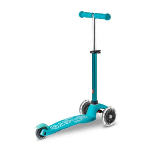 Micro Scooter Mini Deluxe LED Scooter - Aqua