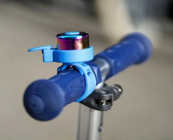 Micro Scooter Accessory - Bell, Neochrome Blue - Treasure Island Toys