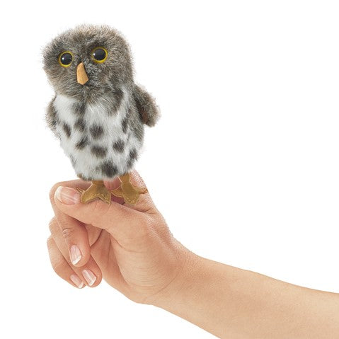 Folkmanis Finger Puppet - Spotted Owl